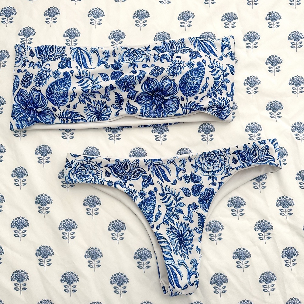 Bandeau Swim Set